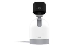 The Blink Mini Pan-Tilt indoor security camera is marked down