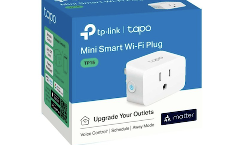 Smart plug from TP-Link is almost half off