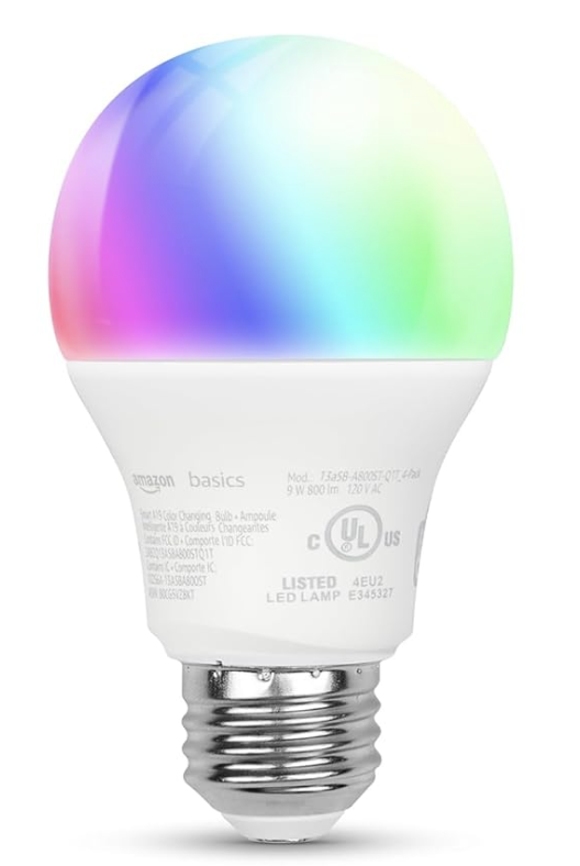 Amazon Basics smart bulb