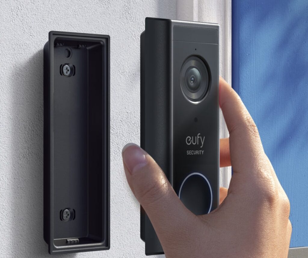 eufy video doorbell installation