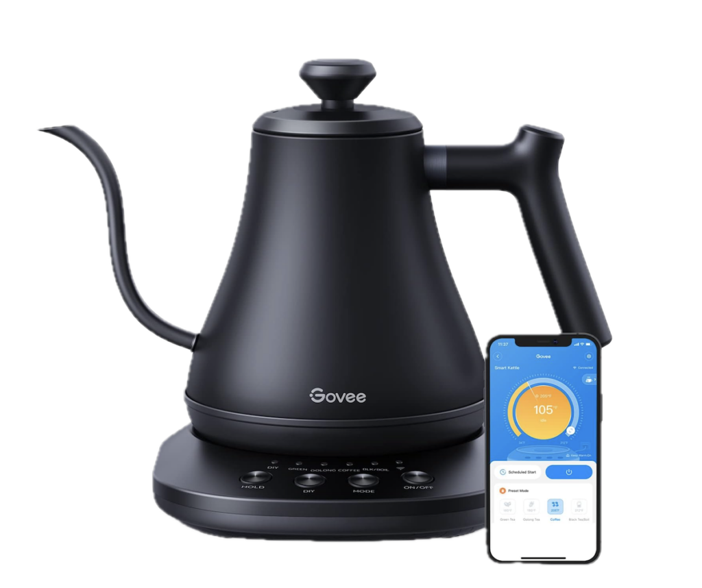 Govee smart kettle in matte black