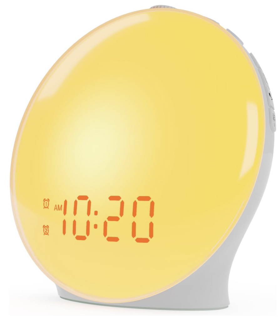 JALL sunrise alarm clock for heavy sleepers