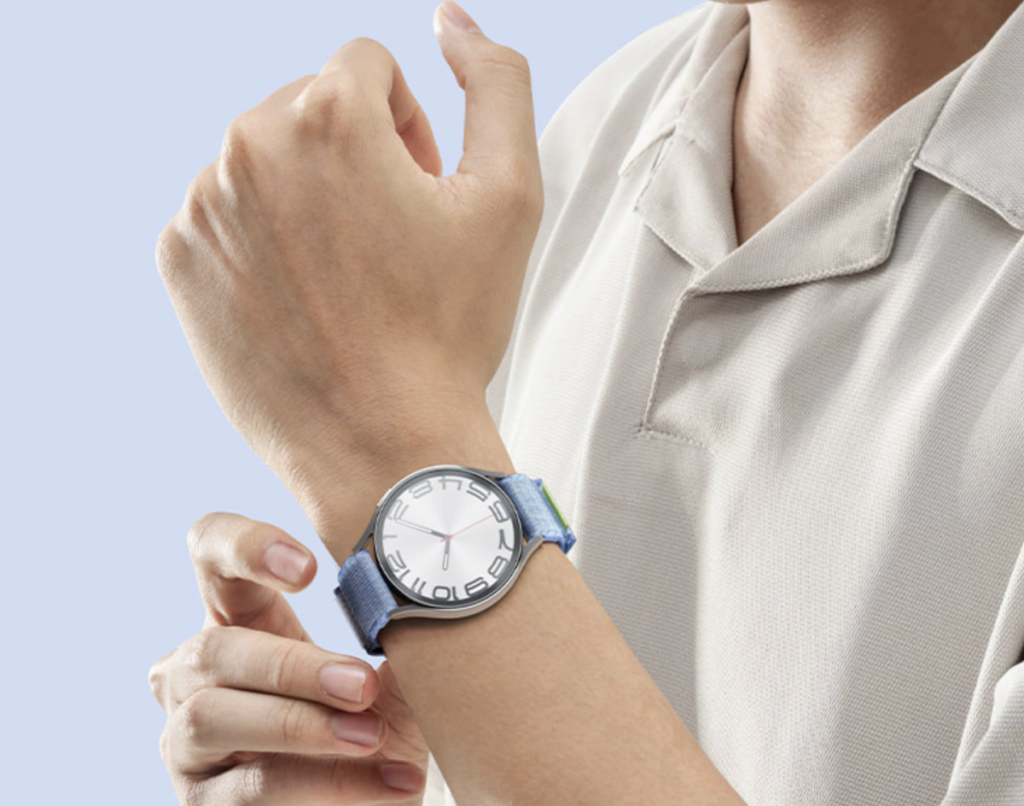 Samsung Galaxy Watch6 on person's wrist