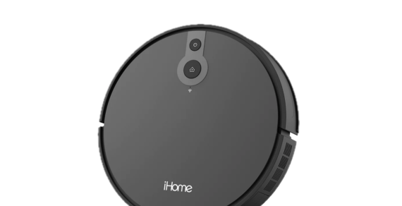 Clean without lifting a finger with the iHome robot vacuum