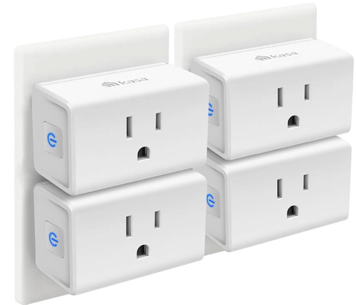 Kasa ultra mini smart plugs for Alexa four-pack